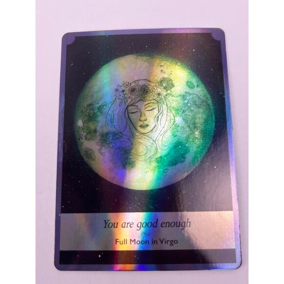 Stunning Holographic Moonology Oracle Deck - Picture 7 of 7